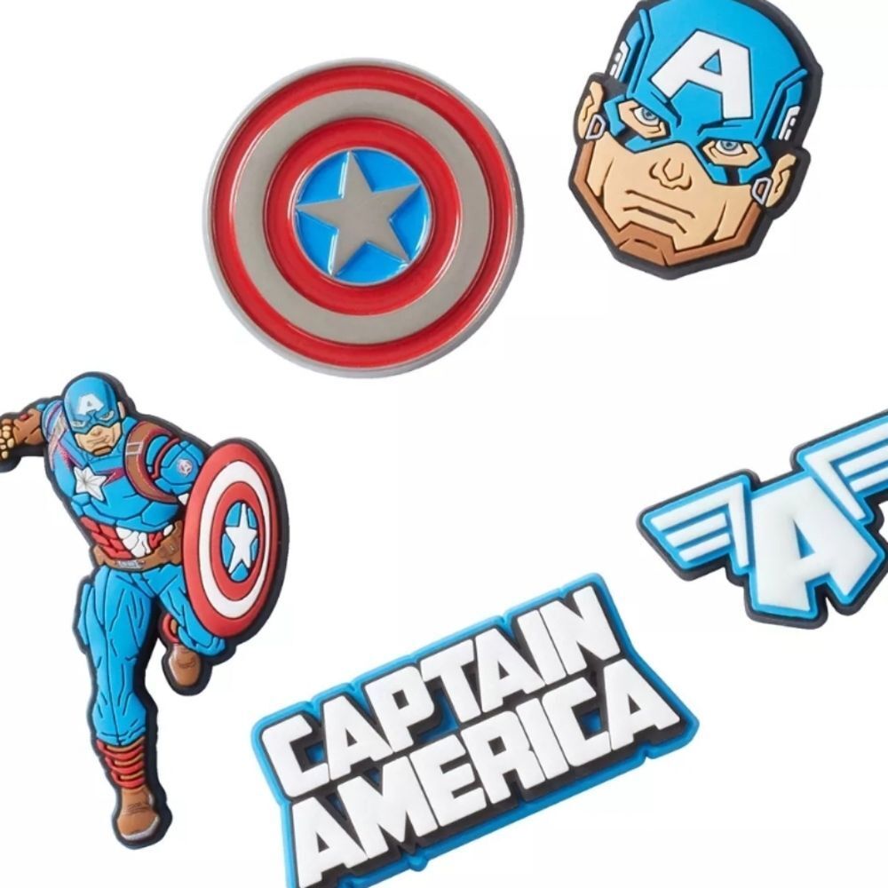 Crocs Captain America Jibbitz